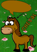Le poney humoristique &agrave; compl&eacute;ter